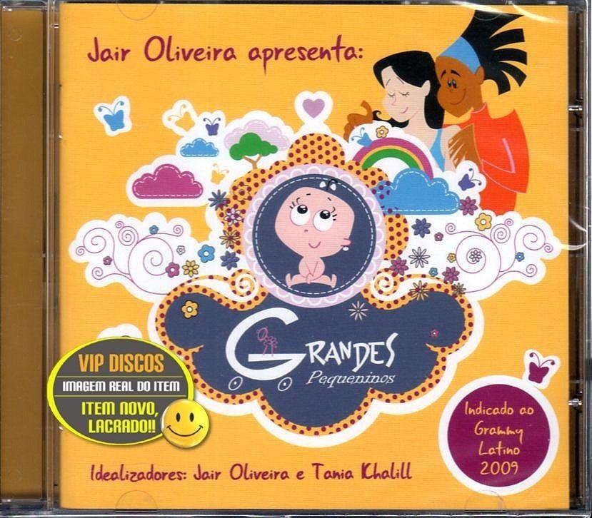 Portada de Álbum "Grandes Pequeninos", de Jair Oliveira