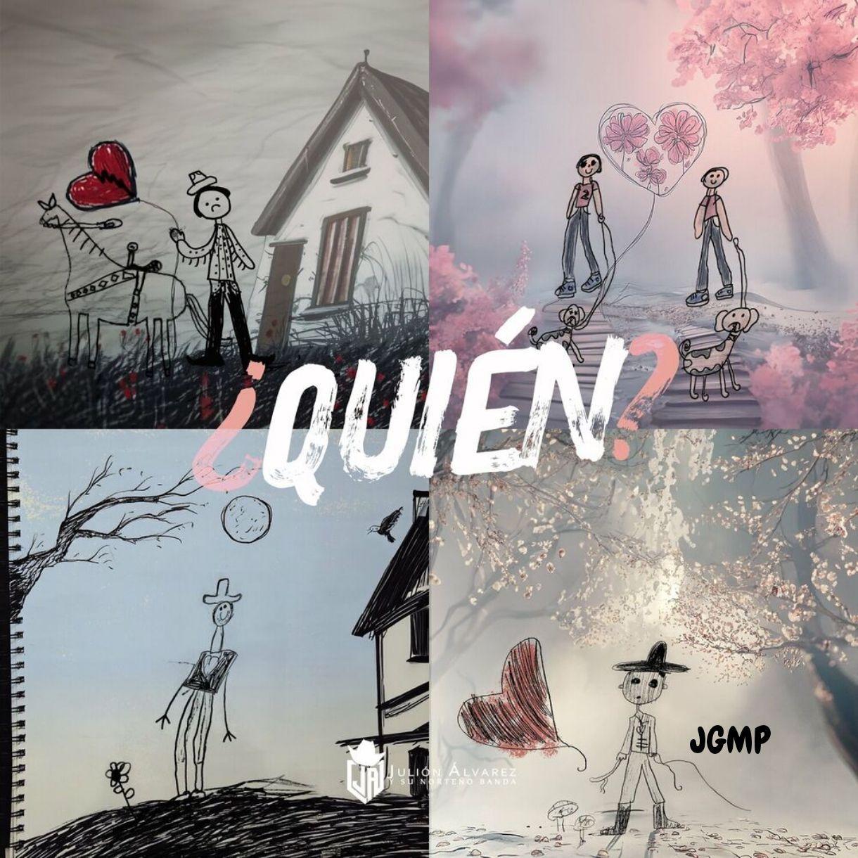 Portada de Álbum "¿Quién?", de Julión Álvarez y Su Norteño Banda