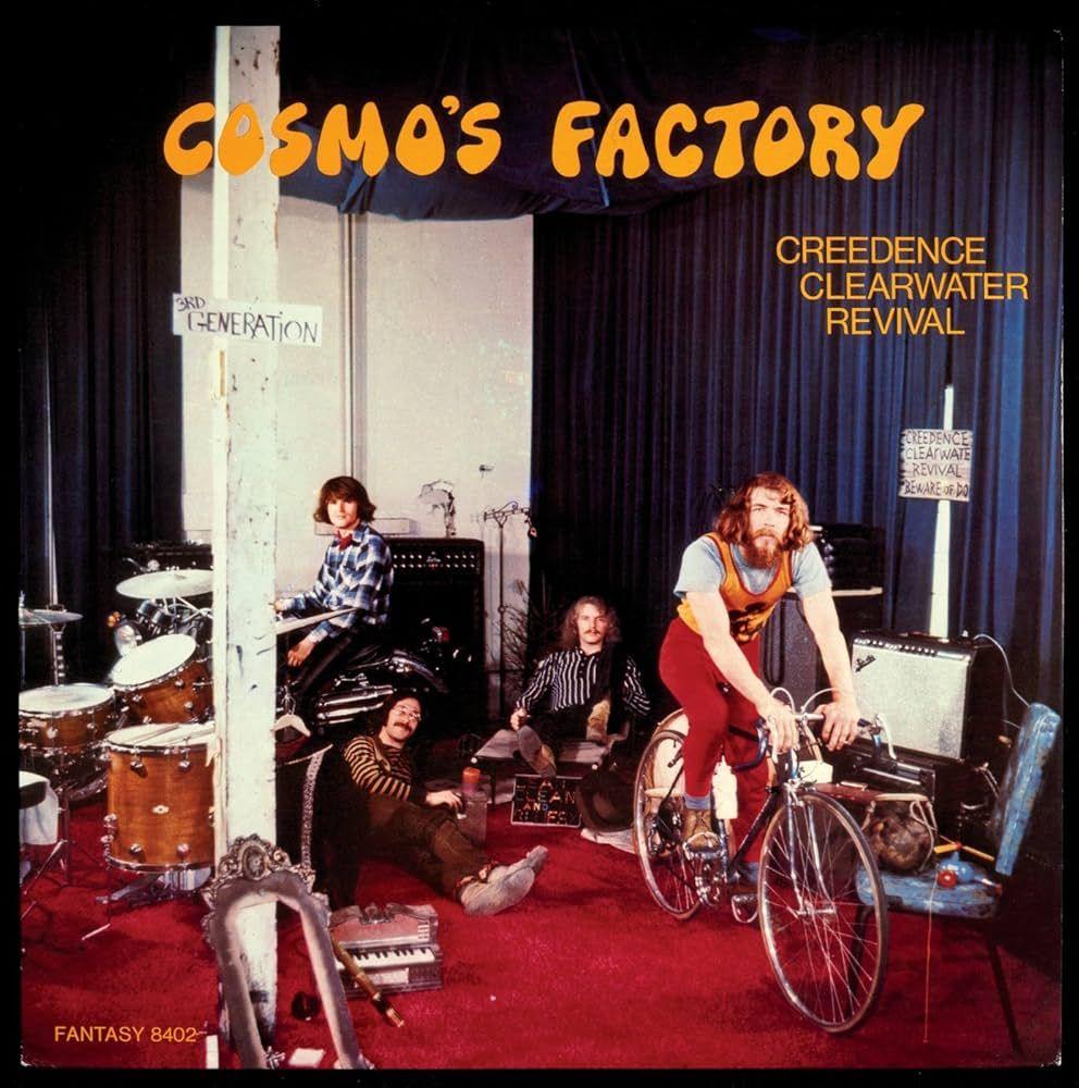 Portada de Álbum "Cosmo's Factory", de Creedence Clearwater Revival