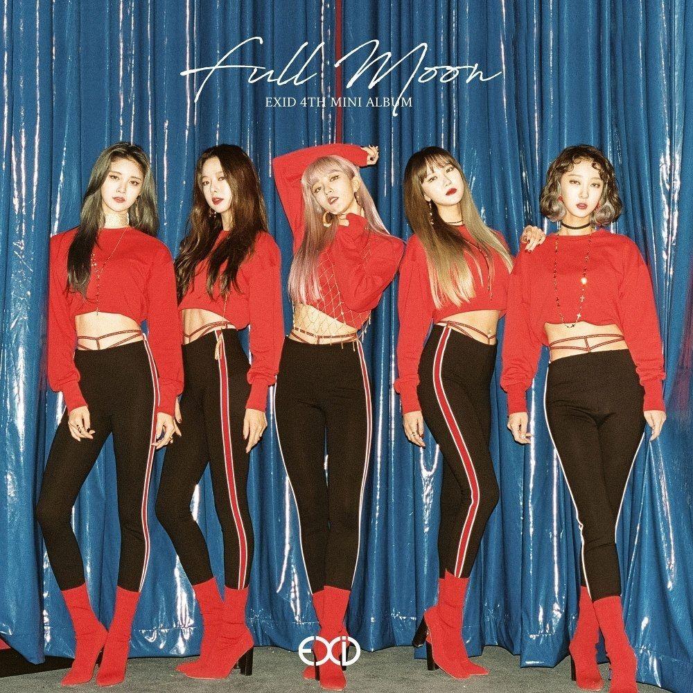 Portada de Álbum "Full Moon", de EXID 