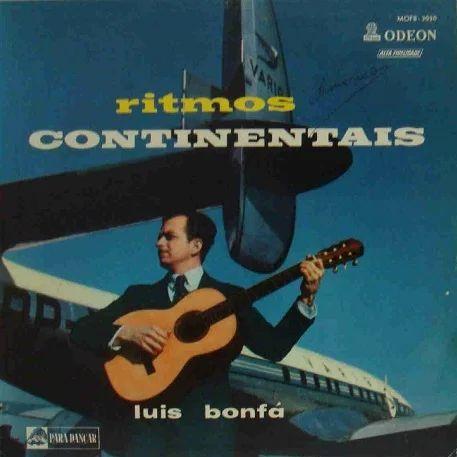 Capa do álbum "Ritmos Continentais", de Luiz Bonfá