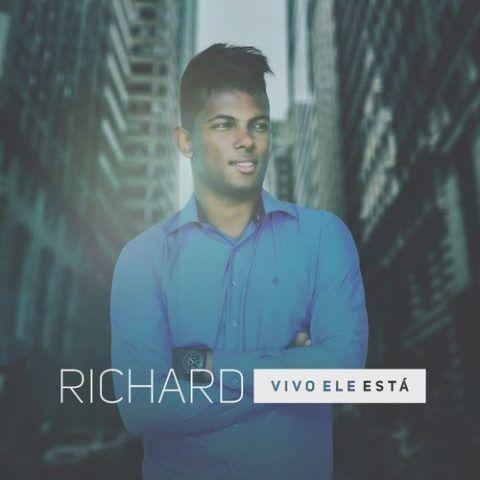 Capa do Álbum "Vivo Ele Está", de Richard