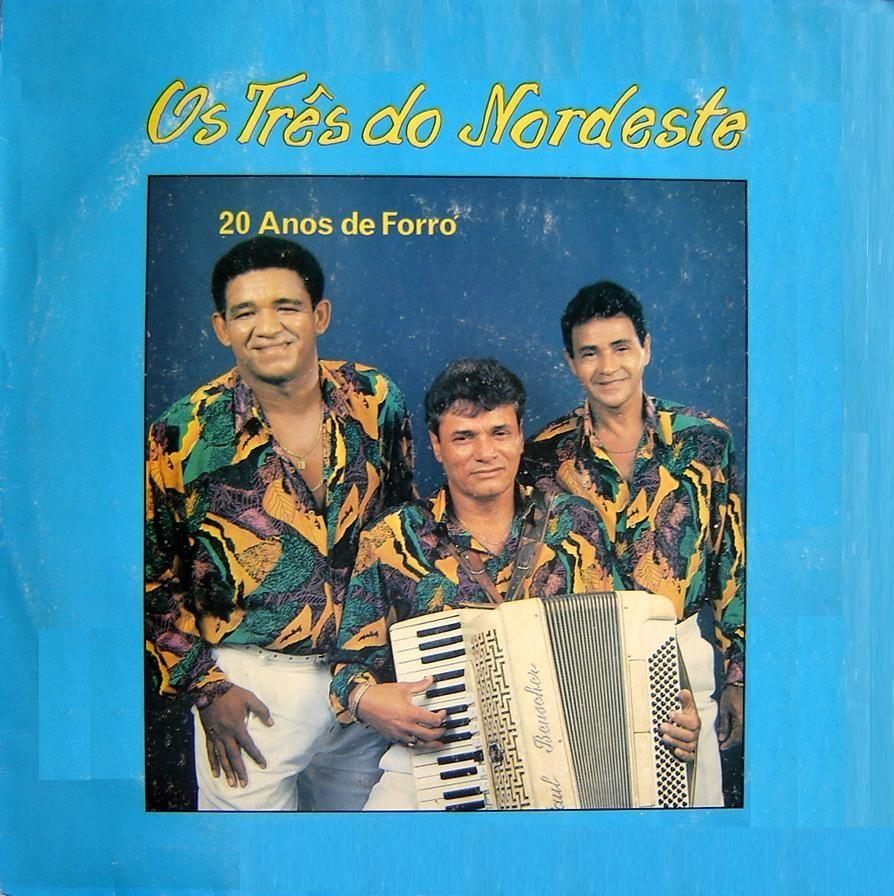 Portada de Álbum "20 Anos de Forró", de Os 3 do Nordeste
