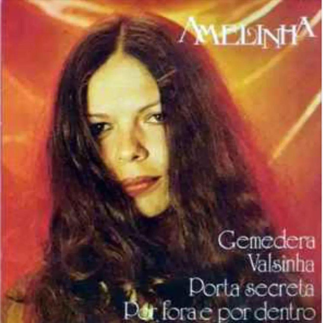 Portada del álbum "Gemedeira", de Amelinha
