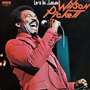 Capa do Álbum "Live In Japan", de Wilson Pickett