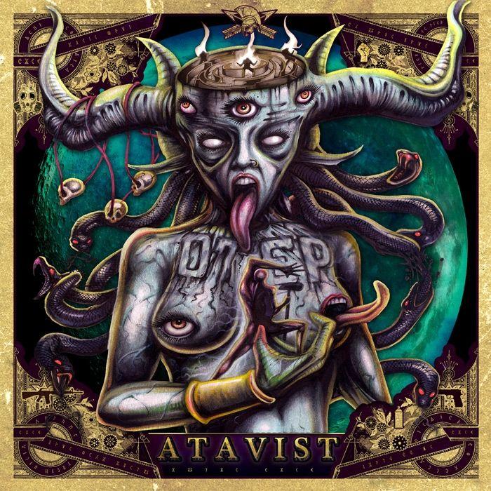 Capa do Álbum "Atavist", de Otep