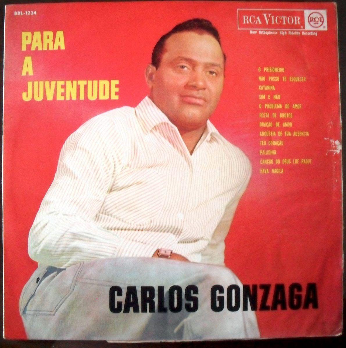 Portada de Álbum "Para a Juventude ", de Carlos Gonzaga