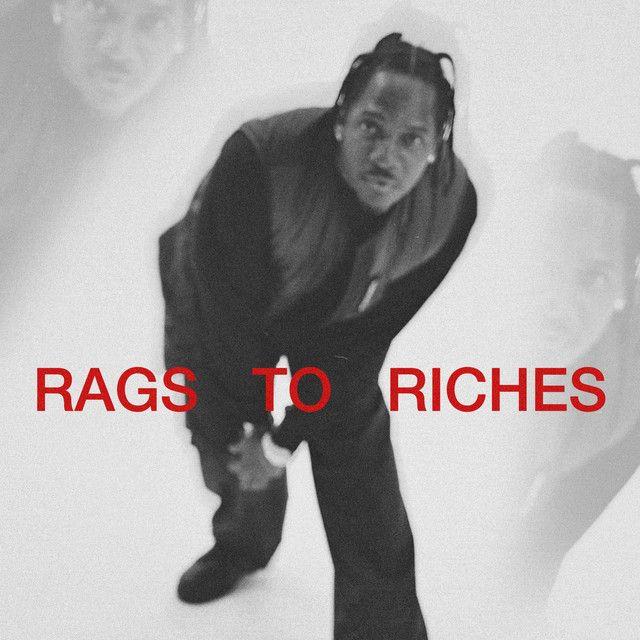 Capa do álbum "Rags To Riches", de Pusha T