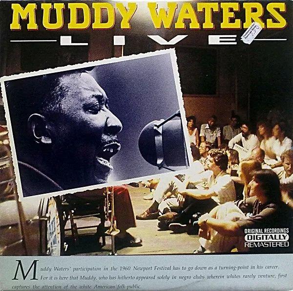 Capa do álbum "Live", de Muddy Waters