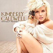 Capa do Álbum "Without Regret", de Kimberly Caldwell