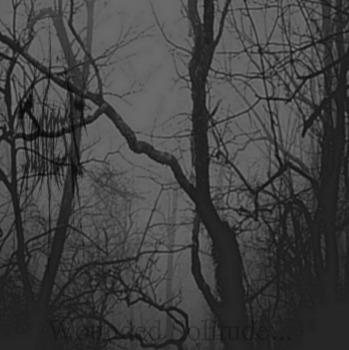 Album cover of "wounded solitude" by Sadness