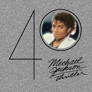 Capa do álbum "Thriller 40", de Michael Jackson