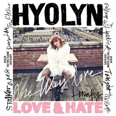 Capa do Álbum "Love & Hate", de HYOLYN