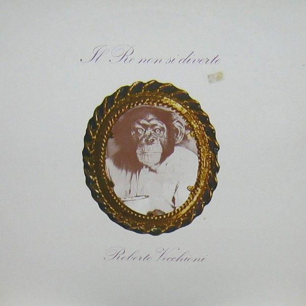 Portada del álbum "Il Re Non Si Diverte", de Roberto Vecchioni