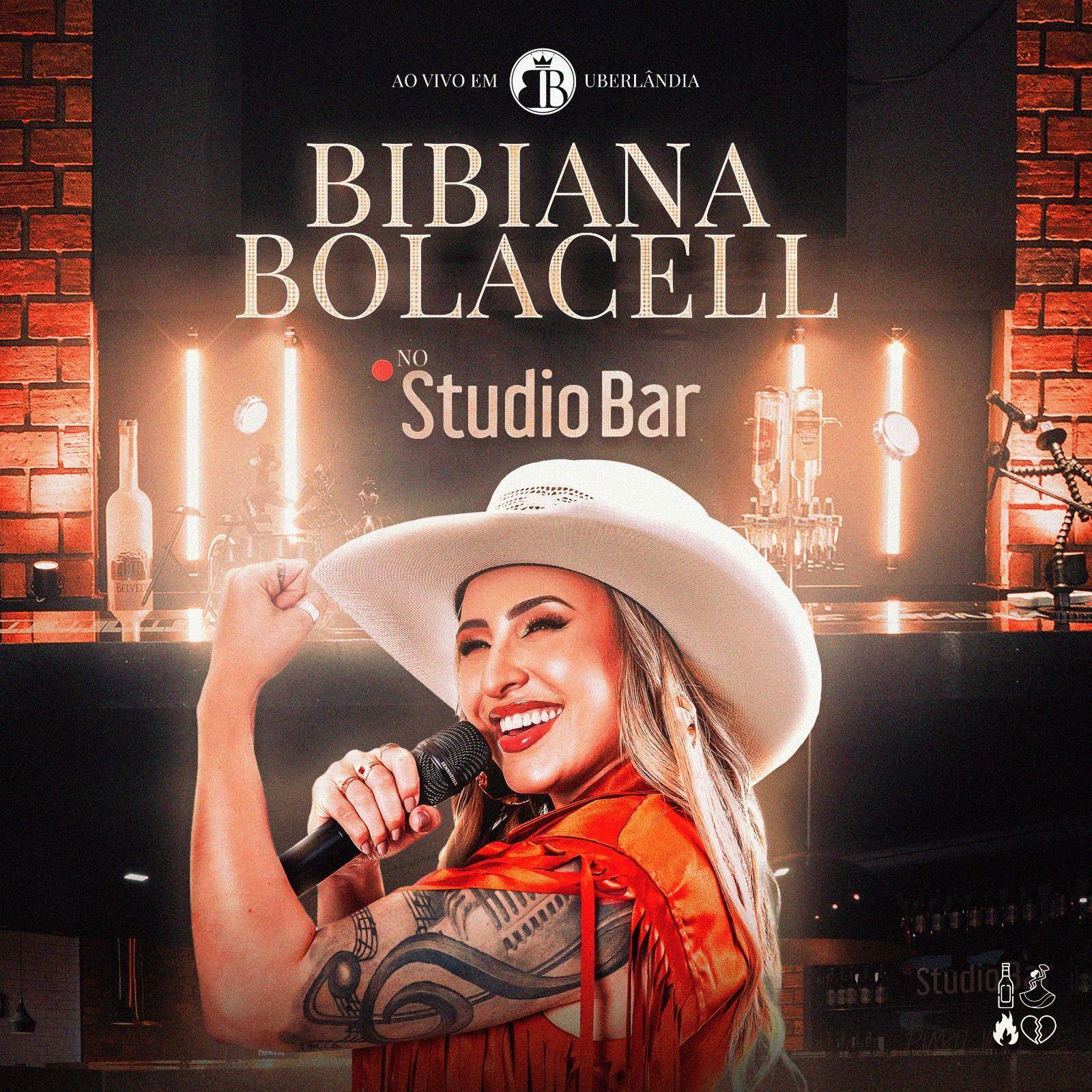 Portada de Sencillo/EP "No Studio Bar - Ao Vivo Em Uberlândia", de Bibiana Bolacell