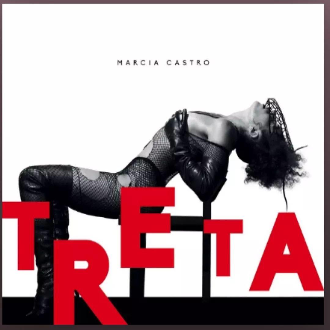 Capa do álbum "Treta", de Márcia Castro