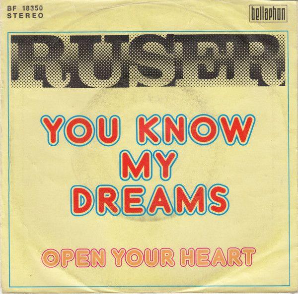 Portada de Sencillo/EP "You Know My Dreams", de Ruser