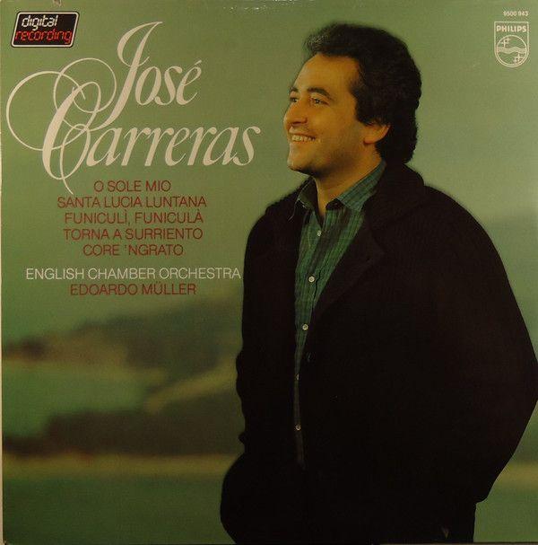 Portada de Álbum "O Sole Mio", de Jose Carreras