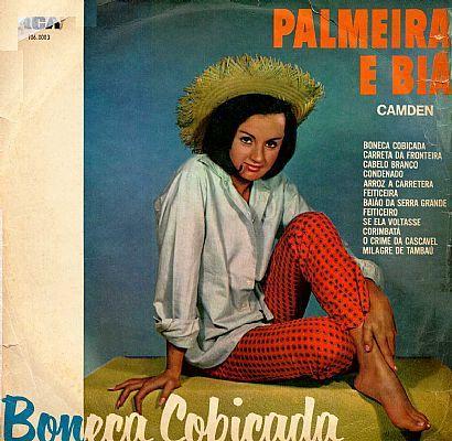 Portada de Álbum "Boneca Cobiçada", de Palmeira e Biá