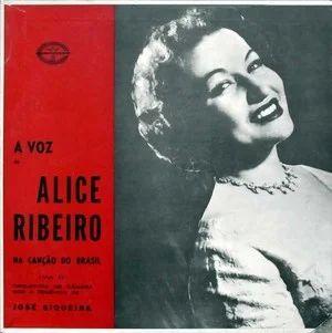 Portada de Álbum "A Voz de Alice Ribeiro Na Canção do Brasil", de Alice Ribeiro