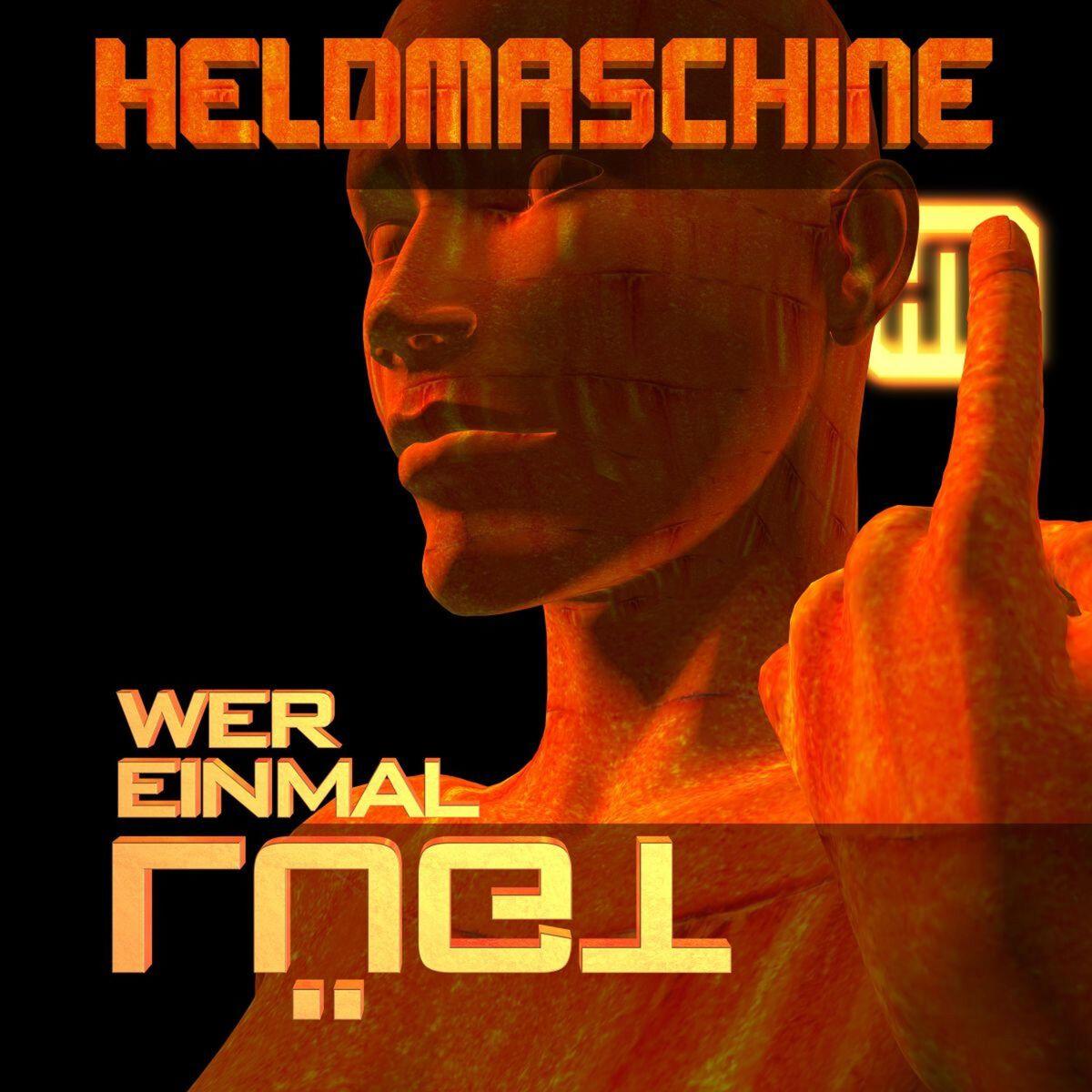 Portada del álbum "Wer einmal lügt", de Heldmaschine