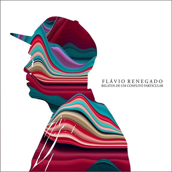 Capa do Álbum "Relatos de Um Conflito Particular", de Flávio Renegado