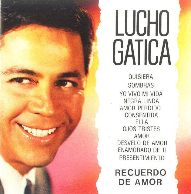 Portada del álbum "Recuerdo de Amor", de Lucho Gatica