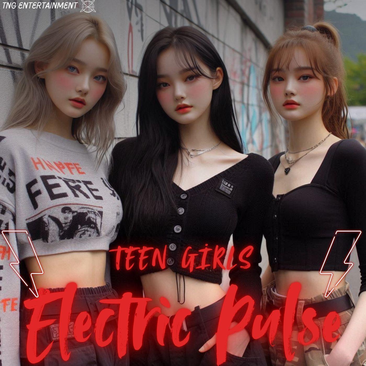 Portada de Sencillo/EP "Electric Pulse - The 2th Mini Album", de Teen Girls