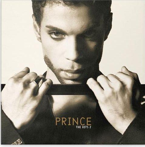 Album cover of "The Hits 2" by Prince