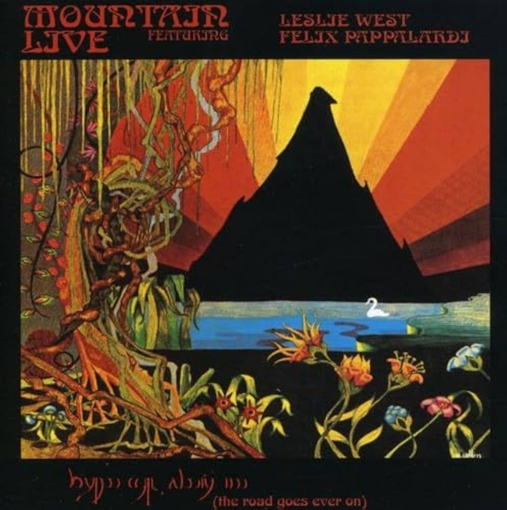 Portada de Álbum "Live: The Road Goes Ever On", de Leslie West