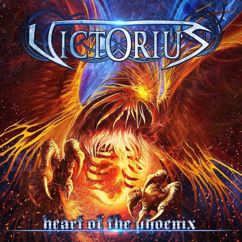 Portada de Álbum "Heart Of The Phoenix", de Victorius