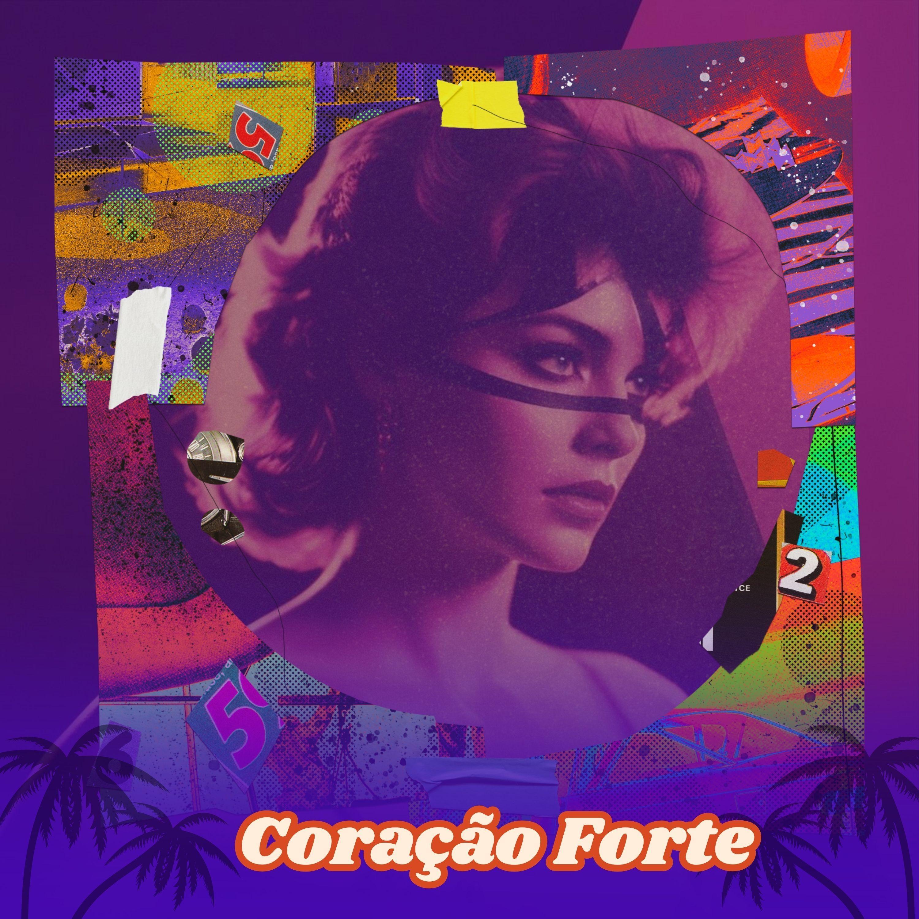 Capa do Single/EP "Coração Forte", de Magic Notes Tune Tune