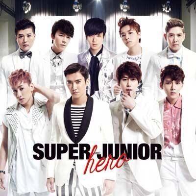 Portada de Álbum "Hero", de SUPER JUNIOR