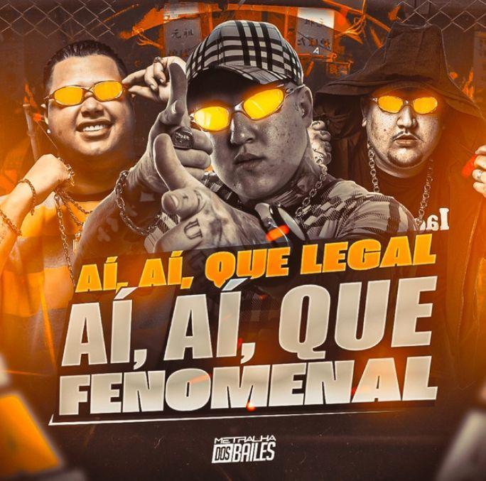 Portada de Sencillo/EP "Aí Aí Que Legal - Aí Aí Que Fenomenal", de MC Digu