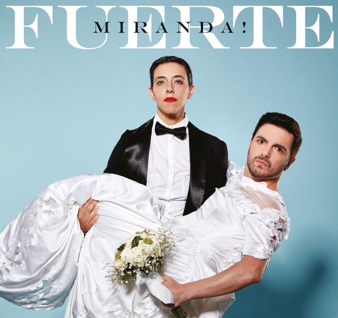 Capa do álbum "Fuerte", de Miranda! 