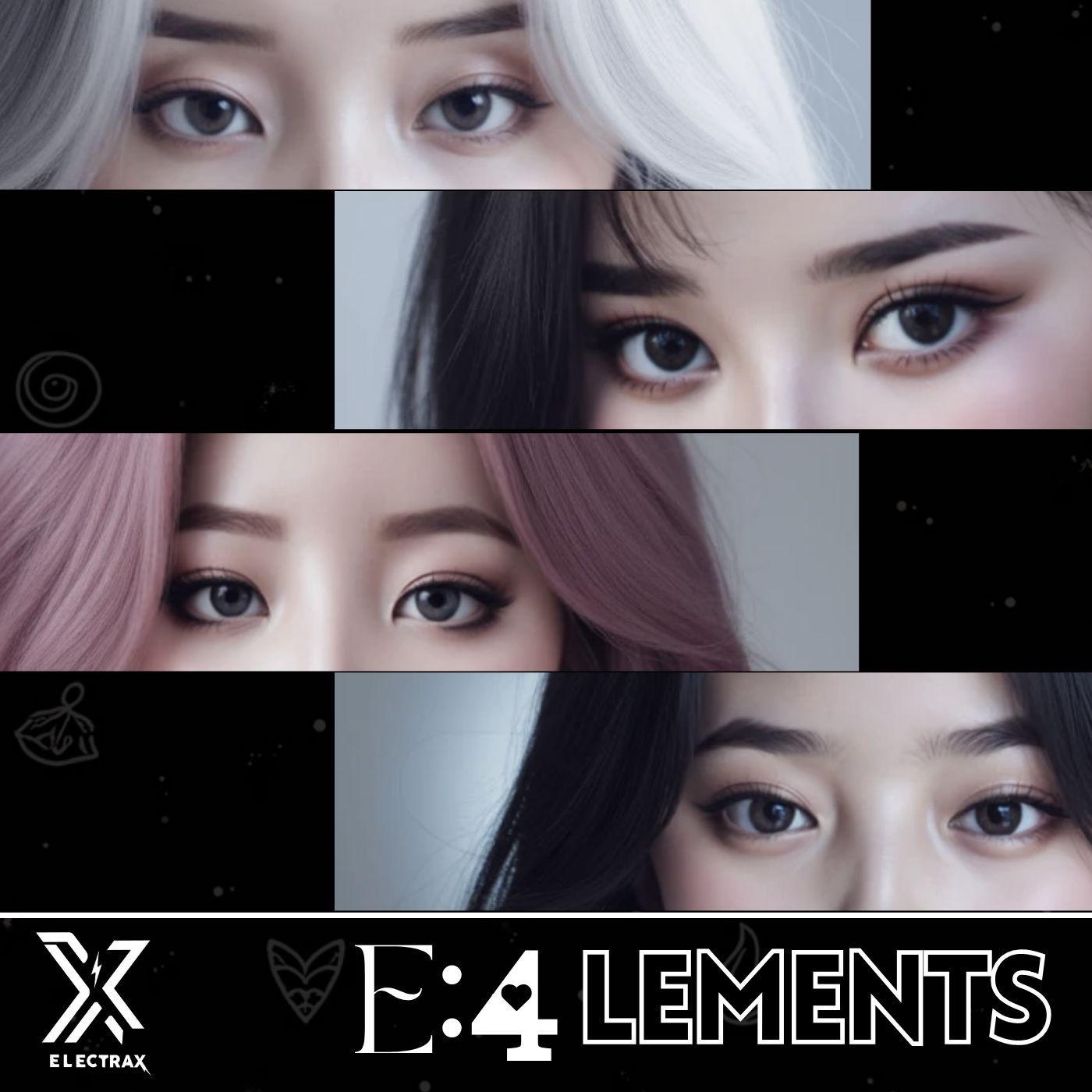 Capa do Álbum "E:4LEMENTS", de Electrax