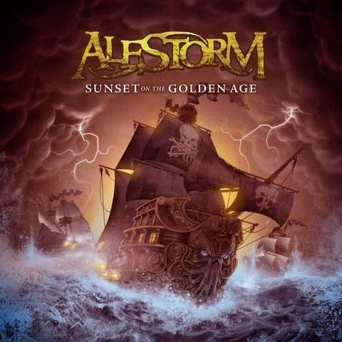 Portada de Álbum "Sunset On The Golden Age", de Alestorm