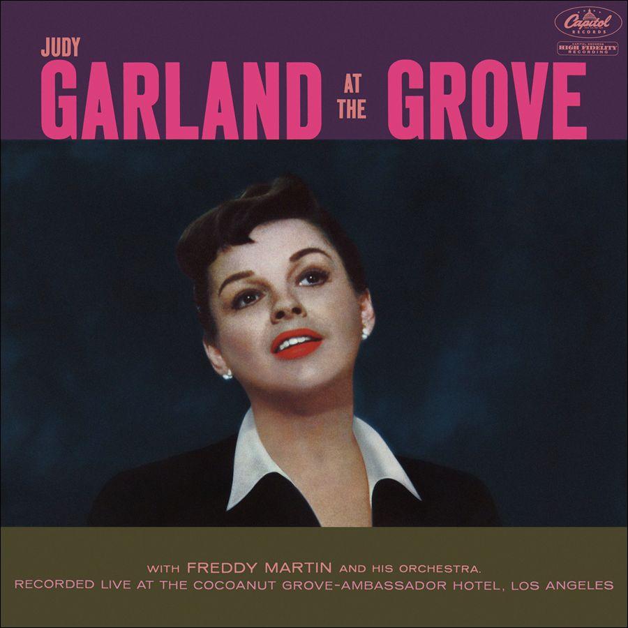 Portada de Álbum "At The Grove", de Judy Garland