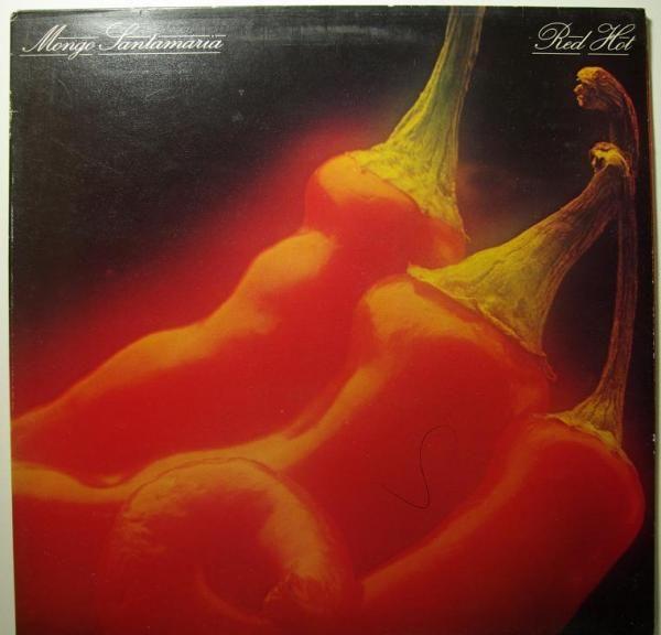 Album cover of "Red Hot" by Mongo Santamaria