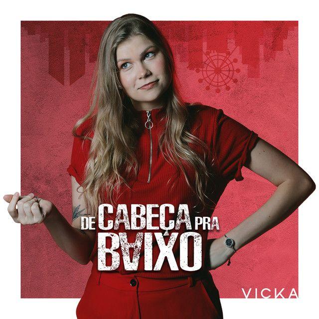 Portada de Álbum "De Cabeça Pra Baixo", de Vicka