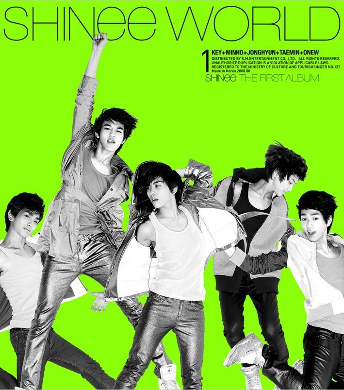 Portada del álbum "The SHINee World", de SHINee