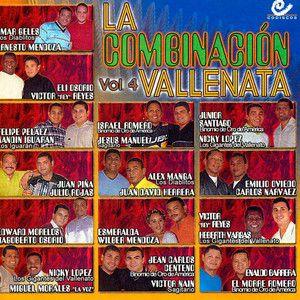 Portada de Álbum "La Combinación Vallenata Vol. 4", de La Combinación Vallenata