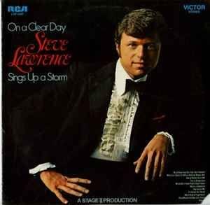 Capa do Álbum "On a Clear Day Steve Lawrence Sings Up a Storm", de Steve Lawrence