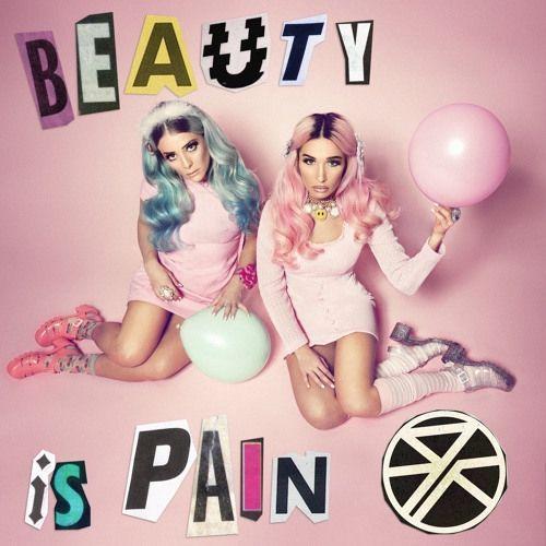 Album cover of "Beauty Is Pain" by Rebecca and Fiona