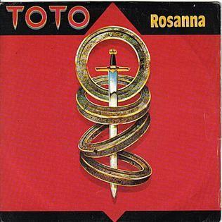 Portada del álbum "Rosanna", de Toto