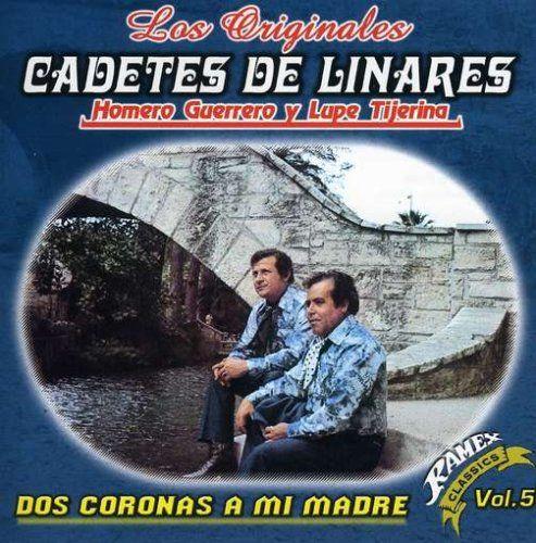 Portada de Álbum "Dos Coronas a Mi Madre", de Los Cadetes de Linares