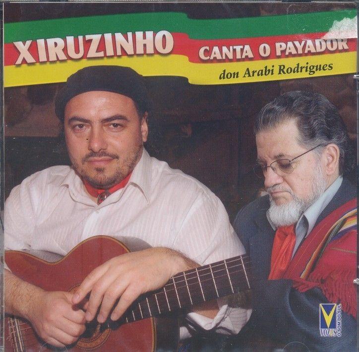 Portada de Álbum "Canta o Payador Don Arabi Rodrigues", de Xiruzinho