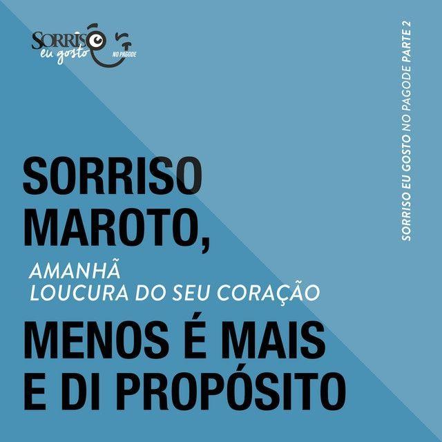 Portada de Sencillo/EP "Amanhã / Loucura do Seu Coração (Ao Vivo)", de Grupo Menos É Mais
