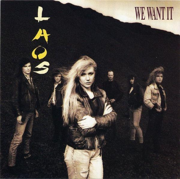 Portada de Álbum "We Want It", de Laos (Hard Rock)