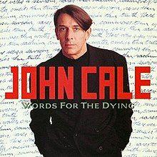 Capa do álbum "Words For The Dying", de John Cale